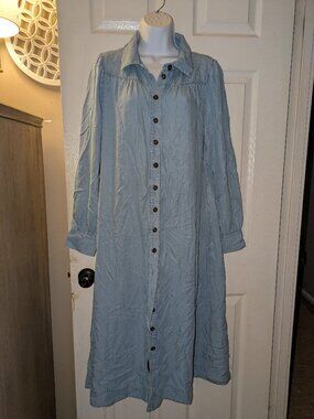 Beautiful denim dress size medium soft surrounding